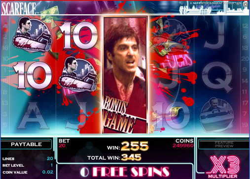 Игровой автомат Лицо со шрамом